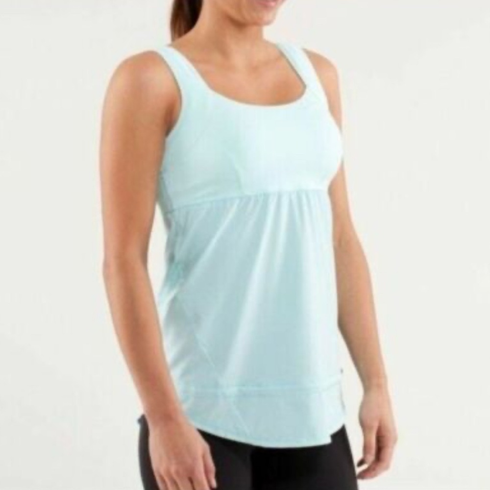 Lululemon Athletica Light Blue Tank Top 0063